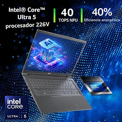ACER ASPIRE 14 ULTRA 5 226V 16GB RAM 1TB SSD TOUCH 14"