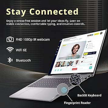 LENOVO YOGA 7 RYZEN 7 - 8000H 16GB RAM 1TB SSD TOUCH 16"