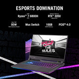 ASUS ROG STRIX RYZEN 7 - 6800H 16GB RAM 512GB SSD RTX 3060 GAMING 15.6"