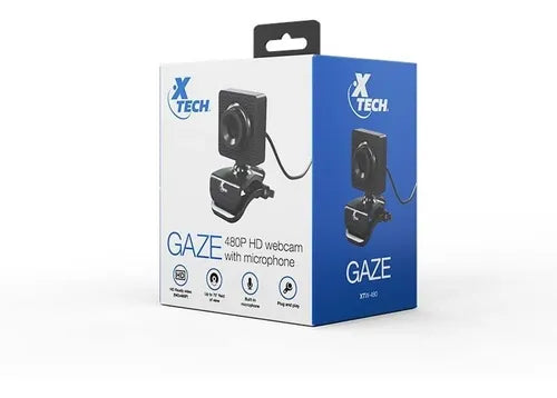 Xtech Gaze Cámara Web 480p Con Micrófono Usb