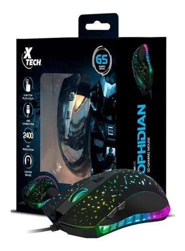 Mouse Gamer Xtech Ophidian Xtm-411