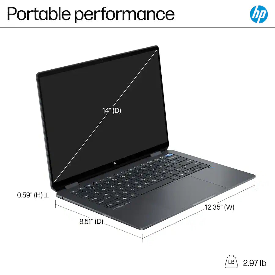 HP OMNIBOOK FLIP ULTRA 7 256V 16GB DE RAM 1TB SSD 14"