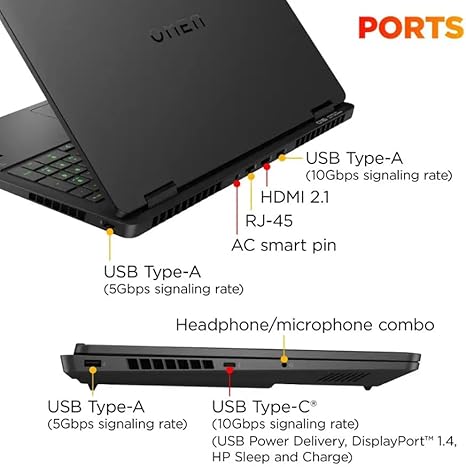 HP OMEN SLIM ULTRA 7 255H 1TB SSD 32GB RAM RTX 5070 15,6"