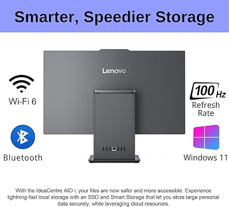 LENOVO IDEACENTRE RYZEN 5 8000 HS 16GB RAM 1TBSSD 27"