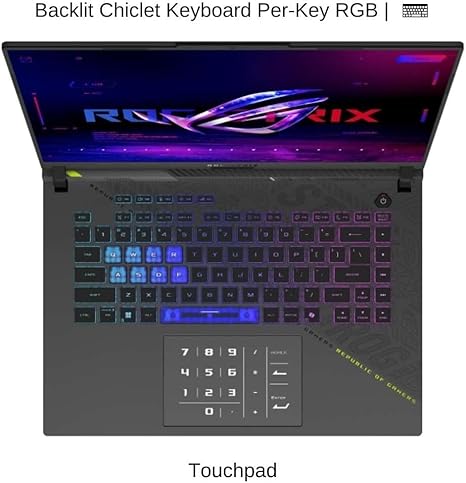 ASUS ROG STRIX G16 RYZEN 9 8940HX 32GB RAM 1TB SSD RTX 5070TI 16 "