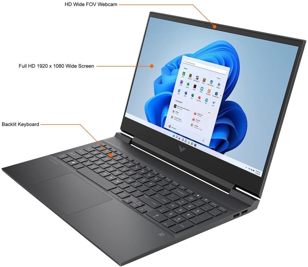 HP VICTUS i5-12VA 16GB RAM 512GB SSD T.VIDEO 4GB GAMING 15.6¨