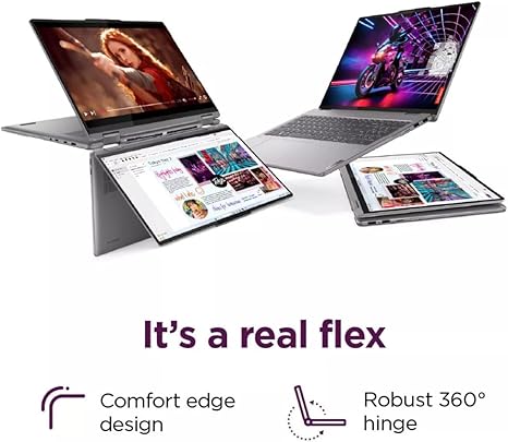 LENOVO YOGA 7 RYZEN 5 - 8000HS 8 GB RAM 512 GB SSD  TOUCH 16