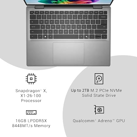 DELL INSPIRON 14 5441 SNAPDRAGON XPLUS 16GB RAM 1TB SSD 14"