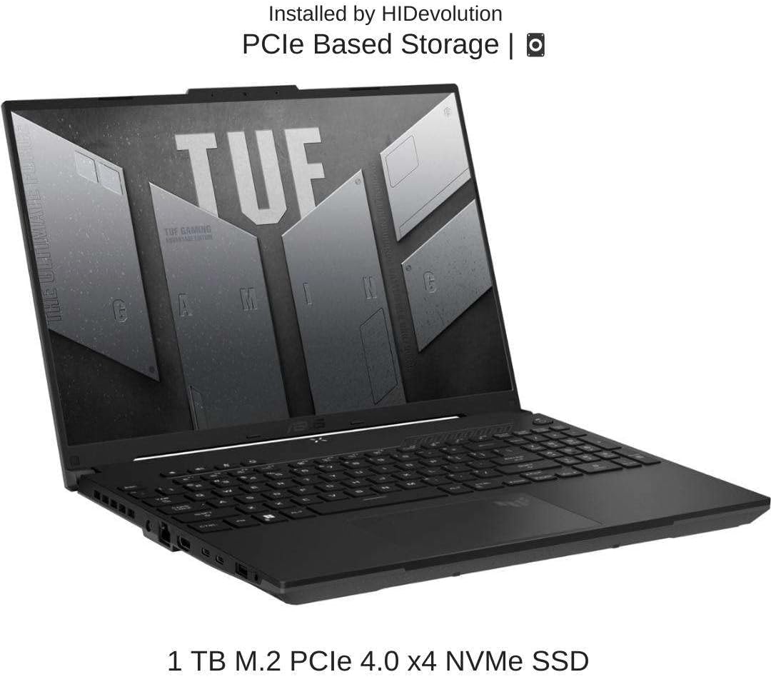 ASUS TUF A16 RYZEN 7 - 7735HS 16GB RAM 512GB SSD VIDEO 8GB Gaming 16" WUXGA