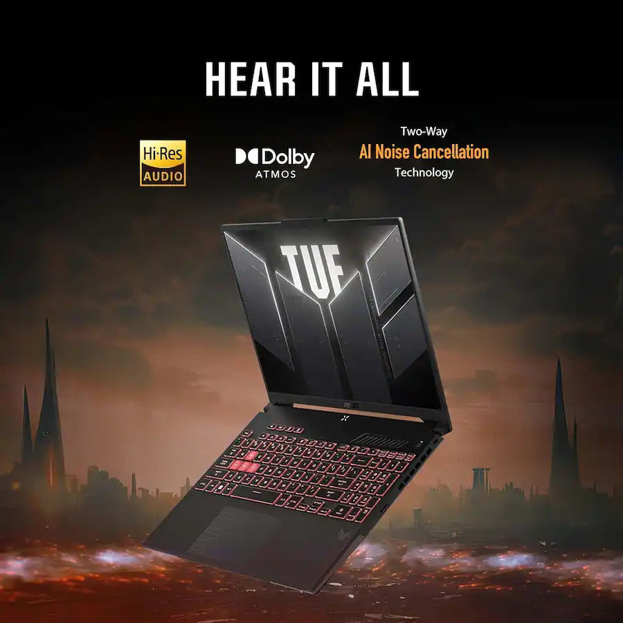 ASUS TUF A16 RYZEN 7 170 16GB RAM 512GB SSD RTX 4050 15,6"
