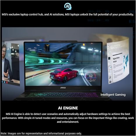 MSI CYBORG 15 CORE 7 240H 32GB RAM 1TB SSD RTX 5060 15,6"