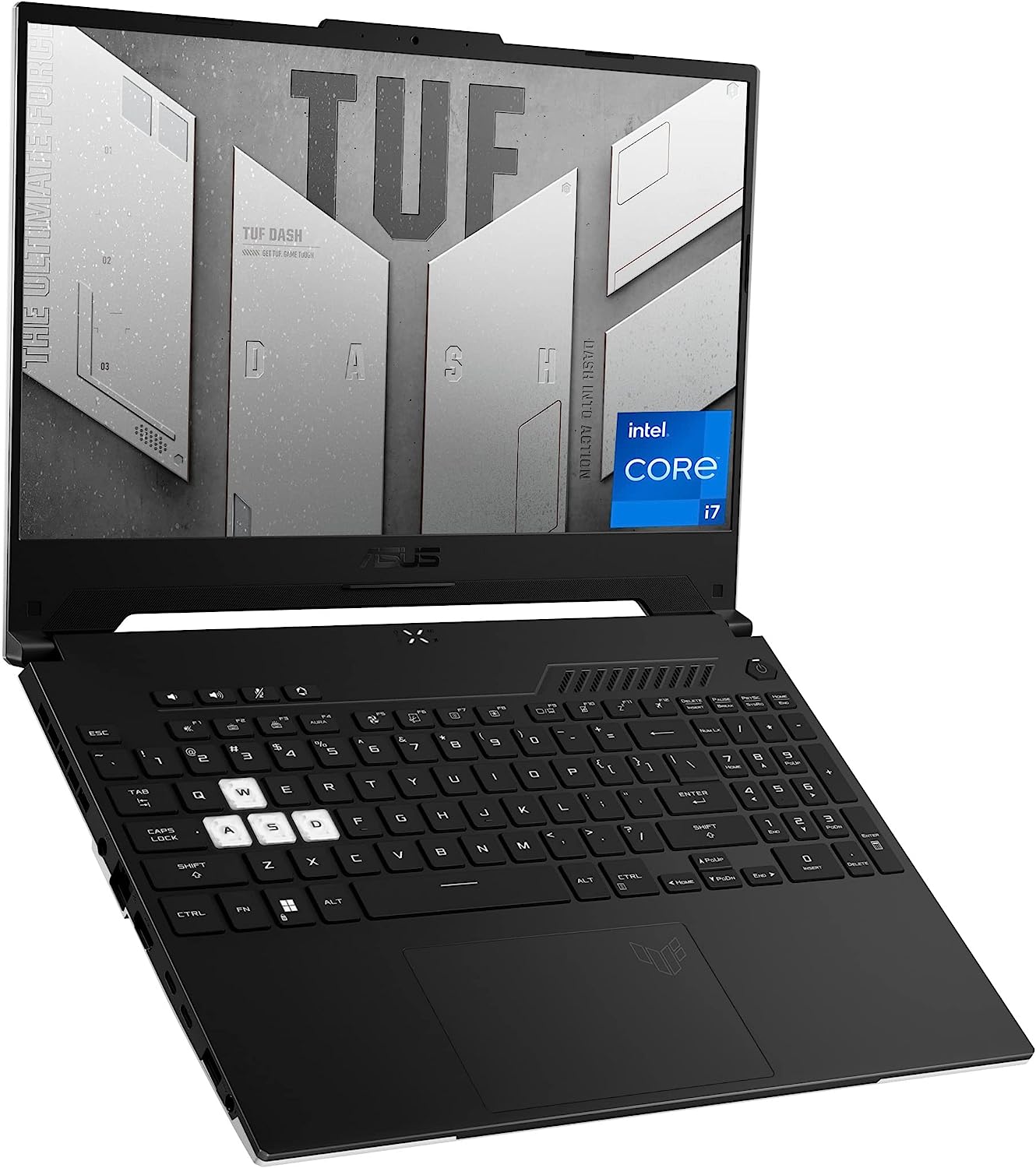 ASUS TUF DASH I7-12VA, 16 GB RAM, 1 TB SSD, NVIDIA RTX 4070 de 8 Gb, 15.6pulg