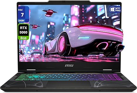 MSI CYBORG 15 CORE 7 240H 32GB RAM 1TB SSD RTX 5060 15,6"