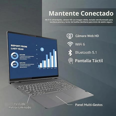 LENOVO IDEAPAD 5 2 EN 1 CORE ULTRA 7 255U 32GB RAM 1TB SSD 16"