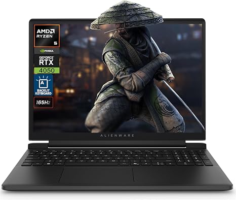 DELL ALIENWARE 15 RYZEN 5 220 16GB RAM 512GB SSD RTX 4050 15,3"