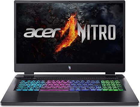 Acer nitro 17, i7-14va, Nvidia 4060, 16gb, 1Tb SSD,  17''