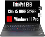 LENOVO THINKPAD E16 I5-13VA 16GB RAM 512GB SSD WINDOWS 11 - 16