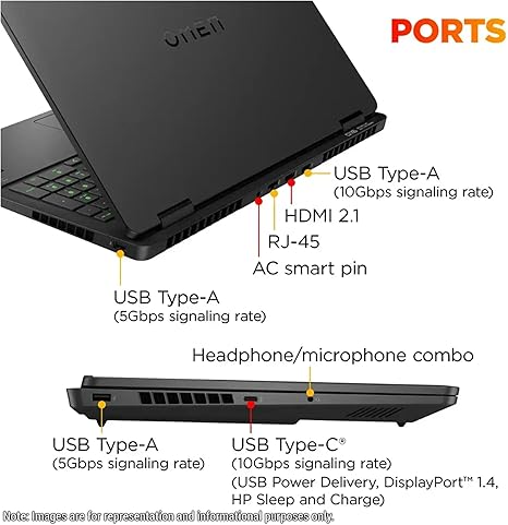 HP OMEN RYZEN 9 8940HX 1TB SSD 32GB RAM RTX 5060 16 "