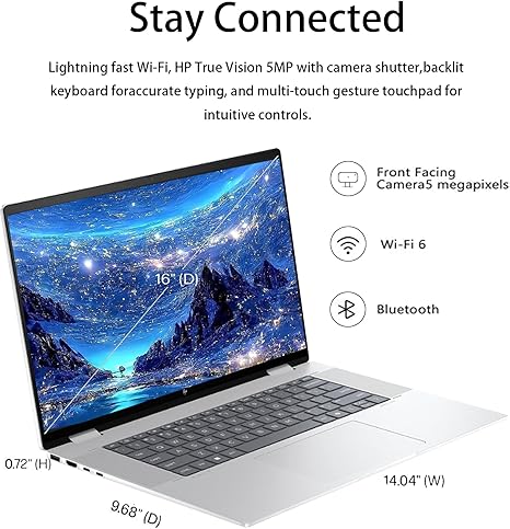 HP ENVY ULTRA 7-15 16GB RAM 1TB SSD X360 "16