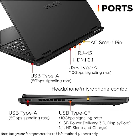 HP OMEN SLIM ULTRA 9 1TB SSD 16GB RAM RTX 5070 15,6"