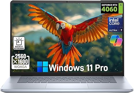 DELL INSPIRON 16 7640 ULTRA 7 24 GB RAM 1 TB SSD RTX 4060 16"