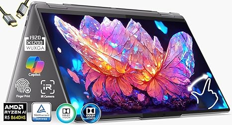 LENOVO YOGA 7 RYZEN 5 - 8000HS 8 GB RAM 512 GB SSD  TOUCH 16