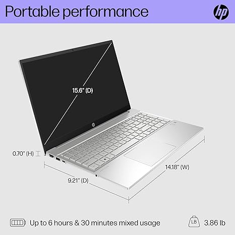 HP PAVILION I5-13VA 16GB RAM 512GB SSD WINDOWS 11 - 15.6
