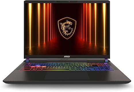 MSI VECTOR ULTRA 7, 16 GB RAM, 1 TB SSD, NVIDIA 5070 TI 12GB, 15,6"