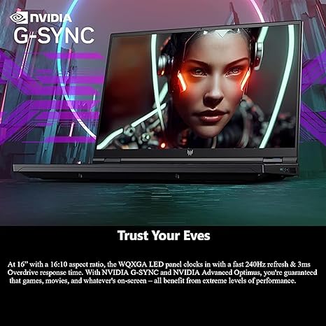 ACER PREDATOR HELIOS NEO I9-13VA 16GB RAM 512GB SSD RTX 4080 16''
