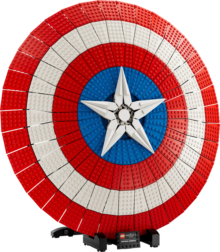 Escudo del Capitan America LEGO 76262 PLANETA DIGITAL 360 ECUADOR