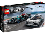 Mercedes AMG F1 y AMG Project One Lego 76909