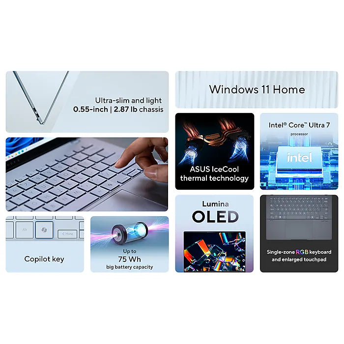 ASUS VIVOBOOK S14 ULTRA 7 258V 32GB RAM 1TB SSD 14"