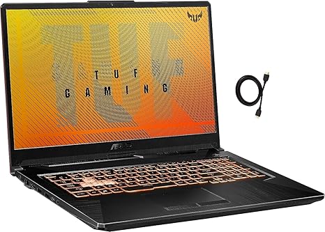 ASUS TUF A17 RYZEN 5 - 7435HS 16GB RAM 512GB SSD, VIDEO 2050 4GB  17"