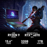 MSI KATANA RYZEN 9 - 8900HS 32GB RAM 1TB SSD  RTX 4070 WINDOWS 11- 15.6"