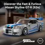 Nissan Skyline GT-R (R34) de Rápidos y furiosos 2 (76917) 319 Piezas