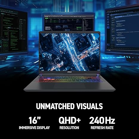 MSI VECTOR ULTRA 7, 16 GB RAM, 1 TB SSD, NVIDIA 5070 TI 12GB, 15,6"