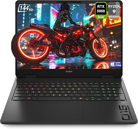 HP OMEN RYZEN 9 8940HX 1TB SSD 32GB RAM RTX 5060 16 "