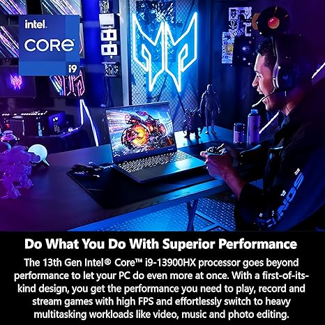 ACER PREDATOR HELIOS NEO I9-13VA 16GB RAM 512GB SSD RTX 4080 16''