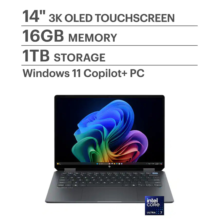 HP OMNIBOOK FLIP ULTRA 7 256V 16GB DE RAM 1TB SSD 14"