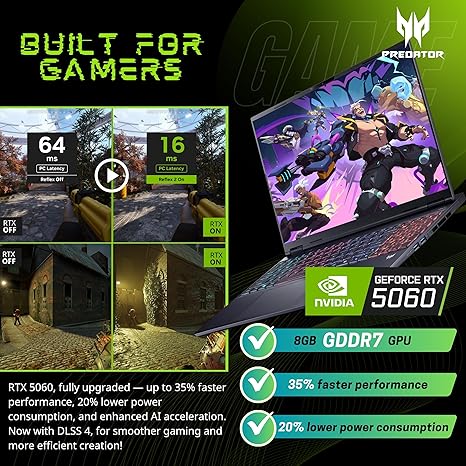 ACER PREDATOR HELIOS NEO ULTRA 9 32 GB RAM 1TB SSD RTX 5060 16"