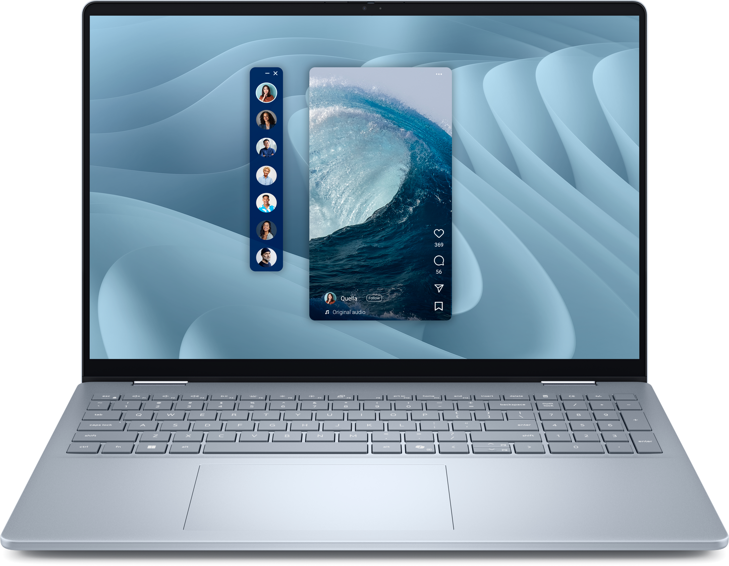 Dell 16 Plus 2 en 1, Ultra 7 256V, 16GB, 1TB, Táctil