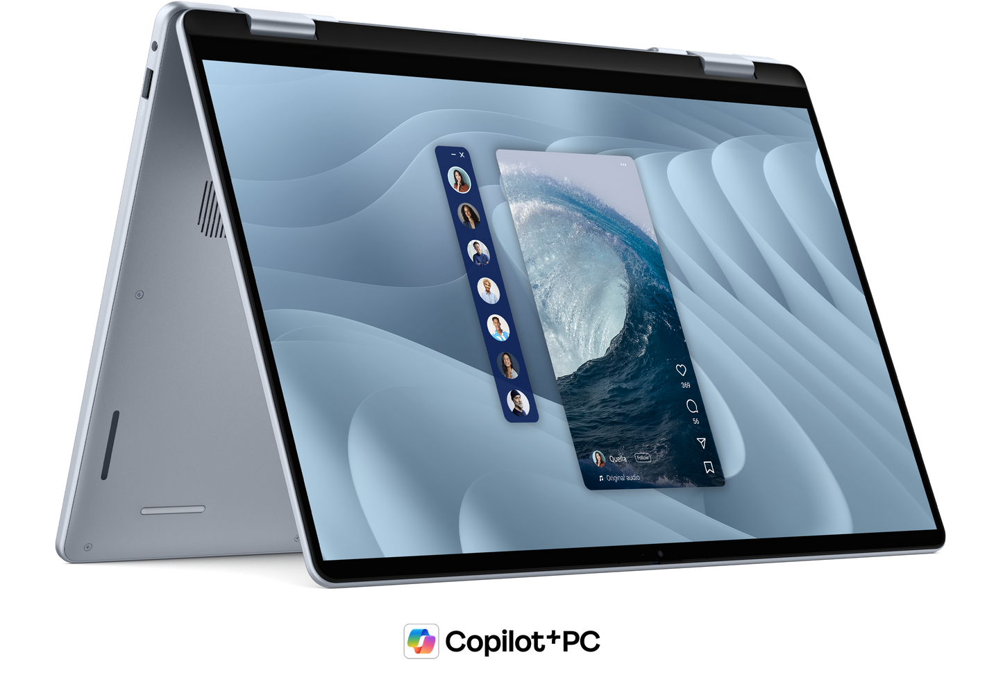 Dell 16 Plus 2 en 1, Ultra 7 256V, 16GB, 1TB, Táctil