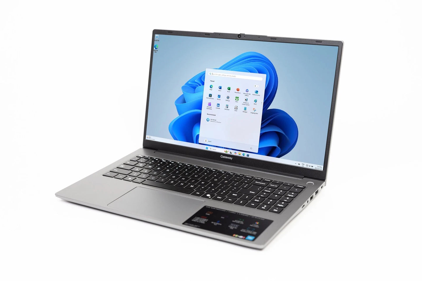 GATEWAY INTEL N100 128 GB SSD 4 GB RAM 15,6"